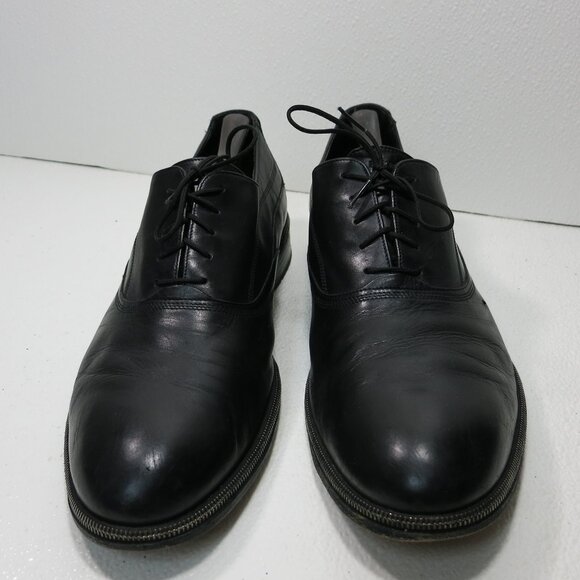 Emporio Armani Leather Dress Oxfords Derby Footwear Men's Shoes Italy Sz 46 - Picture 5 of 9